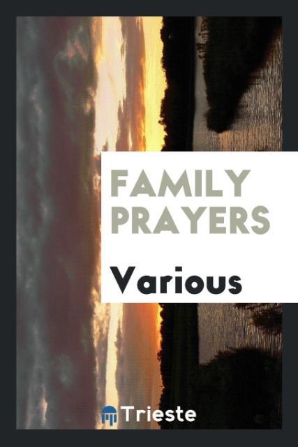 Книга Family Prayers Various