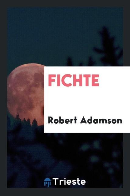 Livre Fichte Robert Adamson