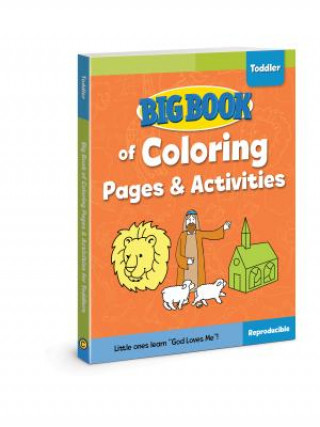 Kniha Big Book of Coloring Pages and Activities for Toddlers David C. Cook