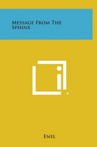 Книга Message from the Sphinx Enel