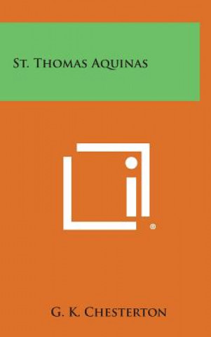 Kniha St. Thomas Aquinas G. K. Chesterton