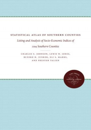 Kniha Statistical Atlas of Southern Counties Charles S. Johnson