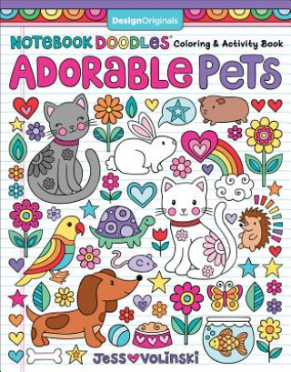Könyv Notebook Doodles Adorable Pets Jess Volinski
