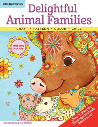 Kniha Delightful Animal Families Thaneeya McArdle