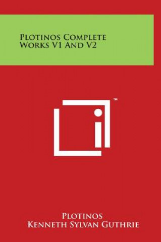 Book Plotinos Complete Works V1 And V2 Plotinos