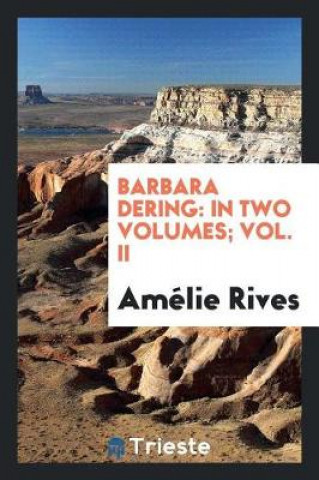 Libro Barbara Dering Amelie Rives