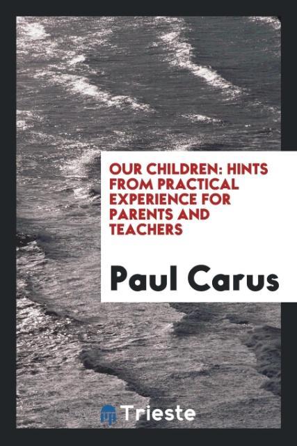 Книга Our Children Paul Carus
