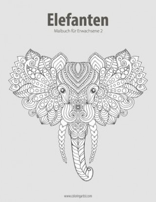 Book Elefanten-Malbuch fur Erwachsene 2 Nick Snels