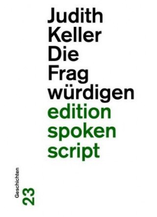 Knjiga Die Fragwürdigen Keller Judith