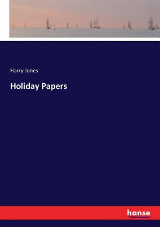 Książka Holiday Papers HARRY JONES