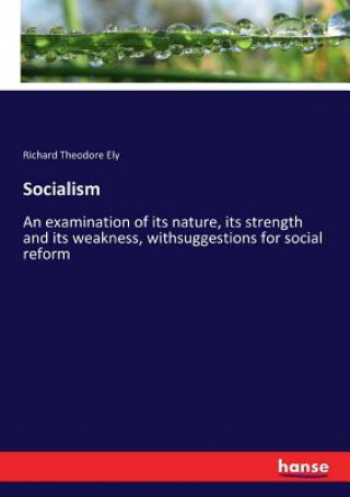 Kniha Socialism Ely Richard Theodore Ely