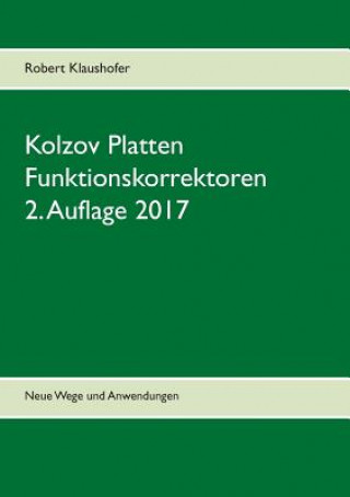 Buch Kolzov Platten die Funktionskorrektoren Robert Klaushofer