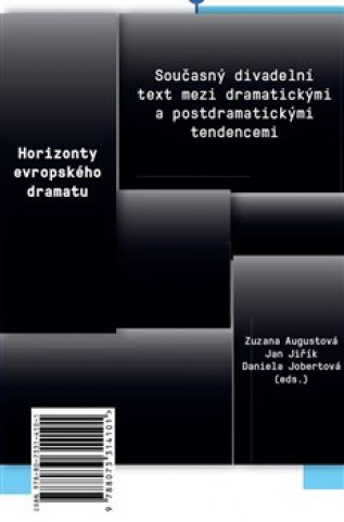 Knjiga Horizonty evropského dramatu Zuzana Augustová