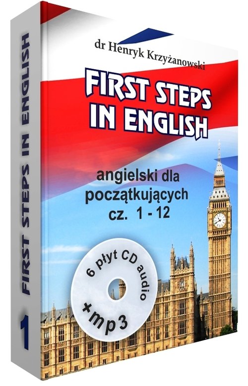 Audio  First Steps in English 1 +6CD+MP3 Henryk Krzyzanowski