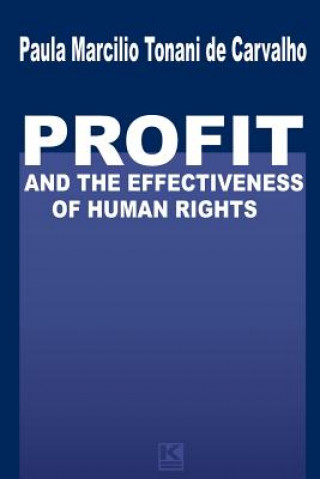 Kniha Profit and the Effectiveness of Human Rights Paula M Tonani De Carvalho