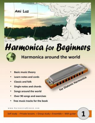 Könyv Harmonica for Beginners: Harmonica Around the world Ami Luz