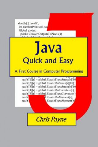 Kniha Java Quick and Easy: A First Course in Computer Programming Chris Payne