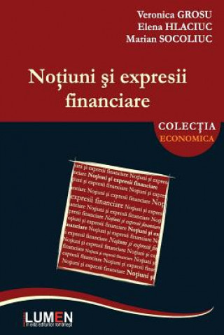 Kniha Notiuni Si Expresii Financiare Veronica Grosu