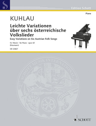 Materiale tipărite Leichte Variationen über sechs österreichische Volkslieder Hans-Günter Heumann