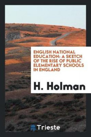 Book English National Education H. Holman