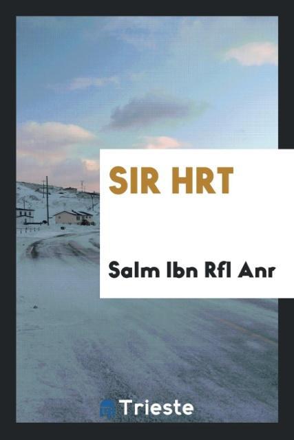 Könyv Sir Hrt Salm Ibn Rfl Anr