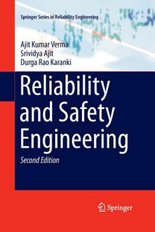 Kniha Reliability and Safety Engineering Srividya Ajit