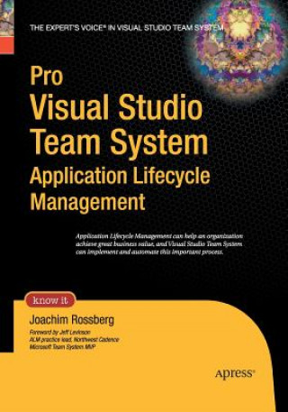 Livre Pro Visual Studio Team System Application Lifecycle Management Joachim Rossberg