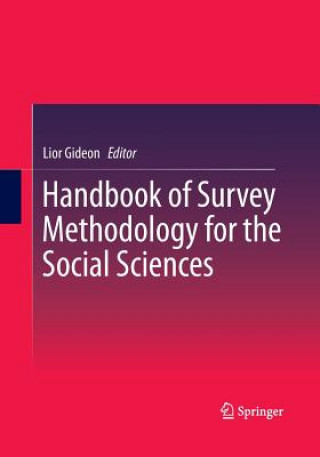 Carte Handbook of Survey Methodology for the Social Sciences Lior Gideon