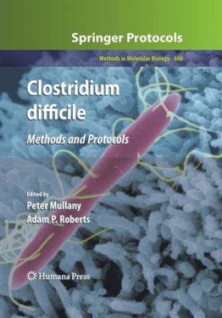 Knjiga Clostridium difficile Peter Mullany