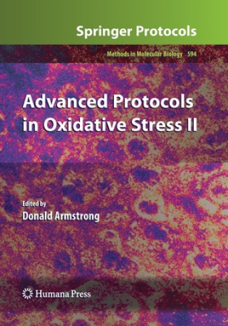 Kniha Advanced Protocols in Oxidative Stress II Donald Armstrong