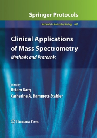 Kniha Clinical Applications of Mass Spectrometry Uttam Garg