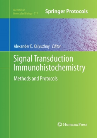 Kniha Signal Transduction Immunohistochemistry Alexander E. Kalyuzhny