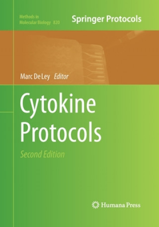 Book Cytokine Protocols Marc De Ley