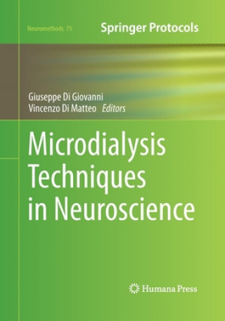 Kniha Microdialysis Techniques in Neuroscience Giuseppe Di Giovanni