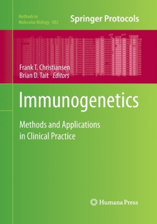 Knjiga Immunogenetics Frank T. Christiansen