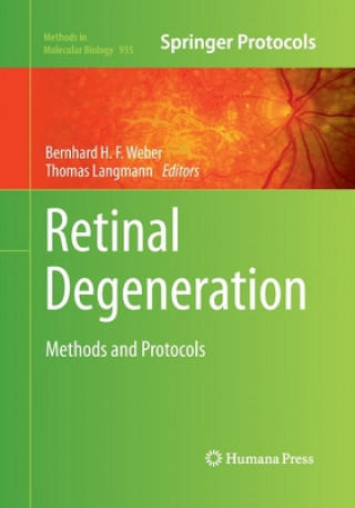 Kniha Retinal Degeneration Thomas Langmann