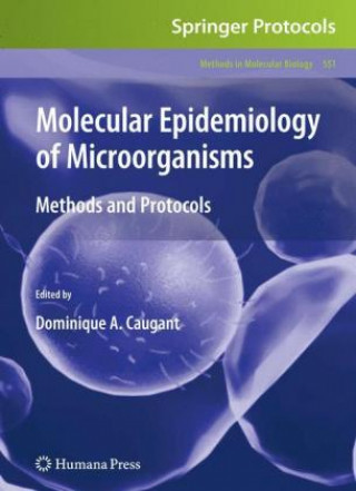 Kniha Molecular Epidemiology of Microorganisms Dominique A. Caugant