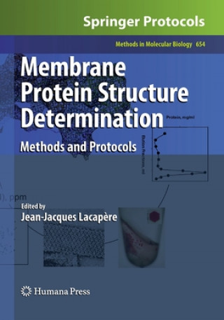 Carte Membrane Protein Structure Determination Jean-Jacques Lacap?re