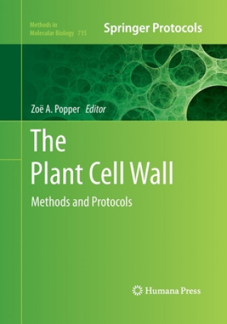 Knjiga Plant Cell Wall Zoë Popper