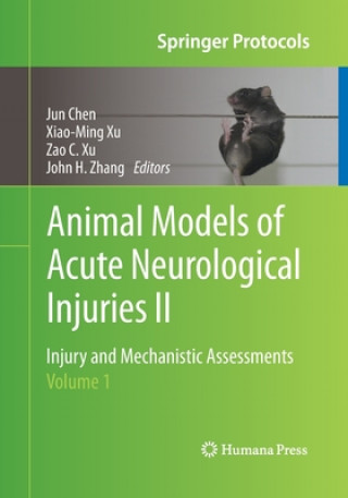 Kniha Animal Models of Acute Neurological Injuries II Jun Chen