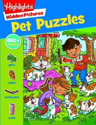 Kniha Pet Puzzles Highlights For Children