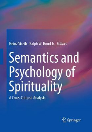 Buch Semantics and Psychology of Spirituality Jr. Hood