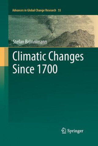 Kniha Climatic Changes Since 1700 Stefan Brönnimann