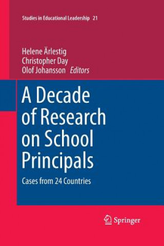 Kniha Decade of Research on School Principals Christopher Day