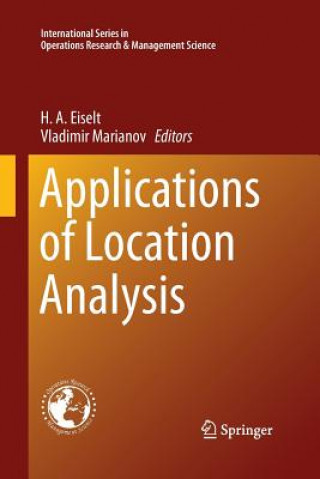 Libro Applications of Location Analysis H. A. Eiselt