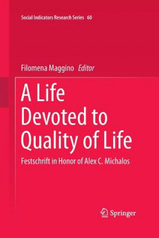 Kniha Life Devoted to Quality of Life Filomena Maggino