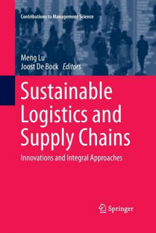 Kniha Sustainable Logistics and Supply Chains Joost De Bock