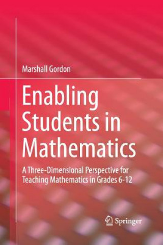 Книга Enabling Students in Mathematics Gordon Marshall