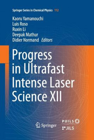 Kniha Progress in Ultrafast Intense Laser Science XII Ruxin Li