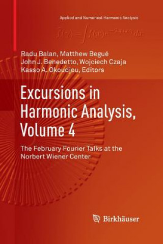 Kniha Excursions in Harmonic Analysis, Volume 4 Radu Balan